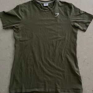 Men’s M Green Gymshark workout shirt
